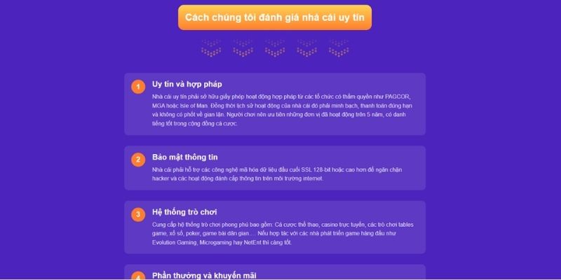 Thông tin Nhà cái Vĩnh Phát
