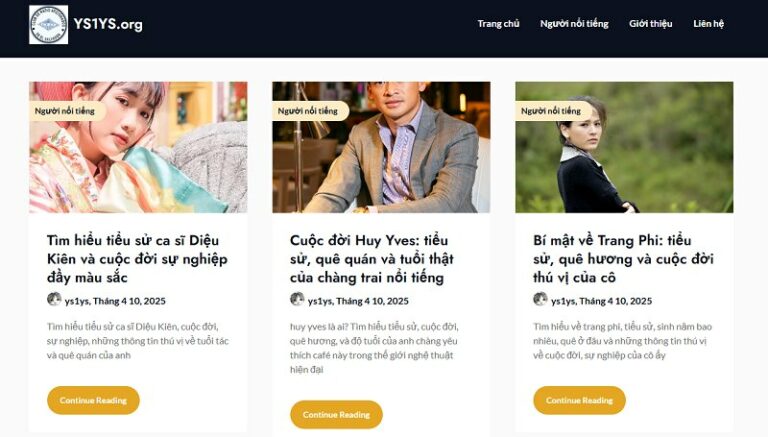 Hệ thống dữ liệu quy mô của YS1YS